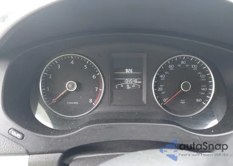 2013 Volkswagen Jetta 2.5L Se из США, поврежденный, VIN 3VWDX7AJ0DM417776